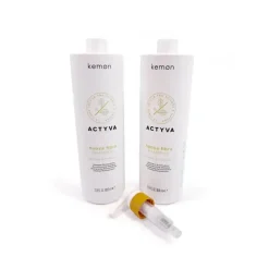 KEMON Actyva Nuova Fibra Shampoo Straight Protection 2 Uds 1L | NeceserOnline