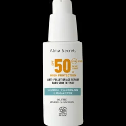 Alma Secret Crema Facial con Alta Protección Solar SPF50 50ml