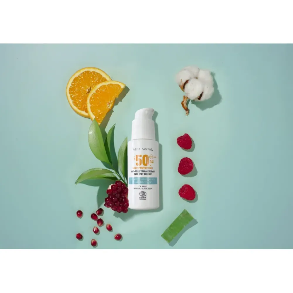 Alma Secret Crema Facial con Alta Protección Solar SPF50 50ml