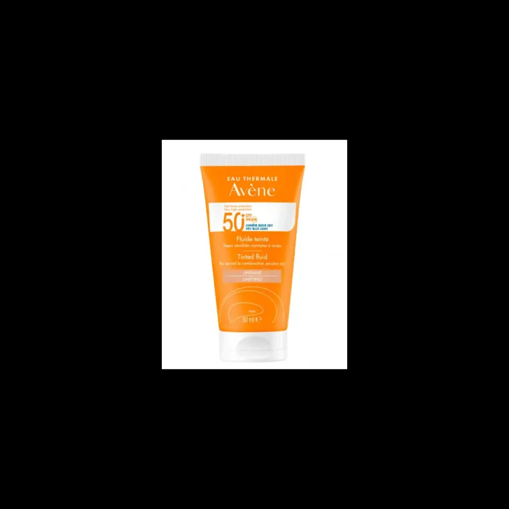 Avu00e8ne AVÈNE Solar Fluido COLOR Toque Seco SPF50+ 50ml