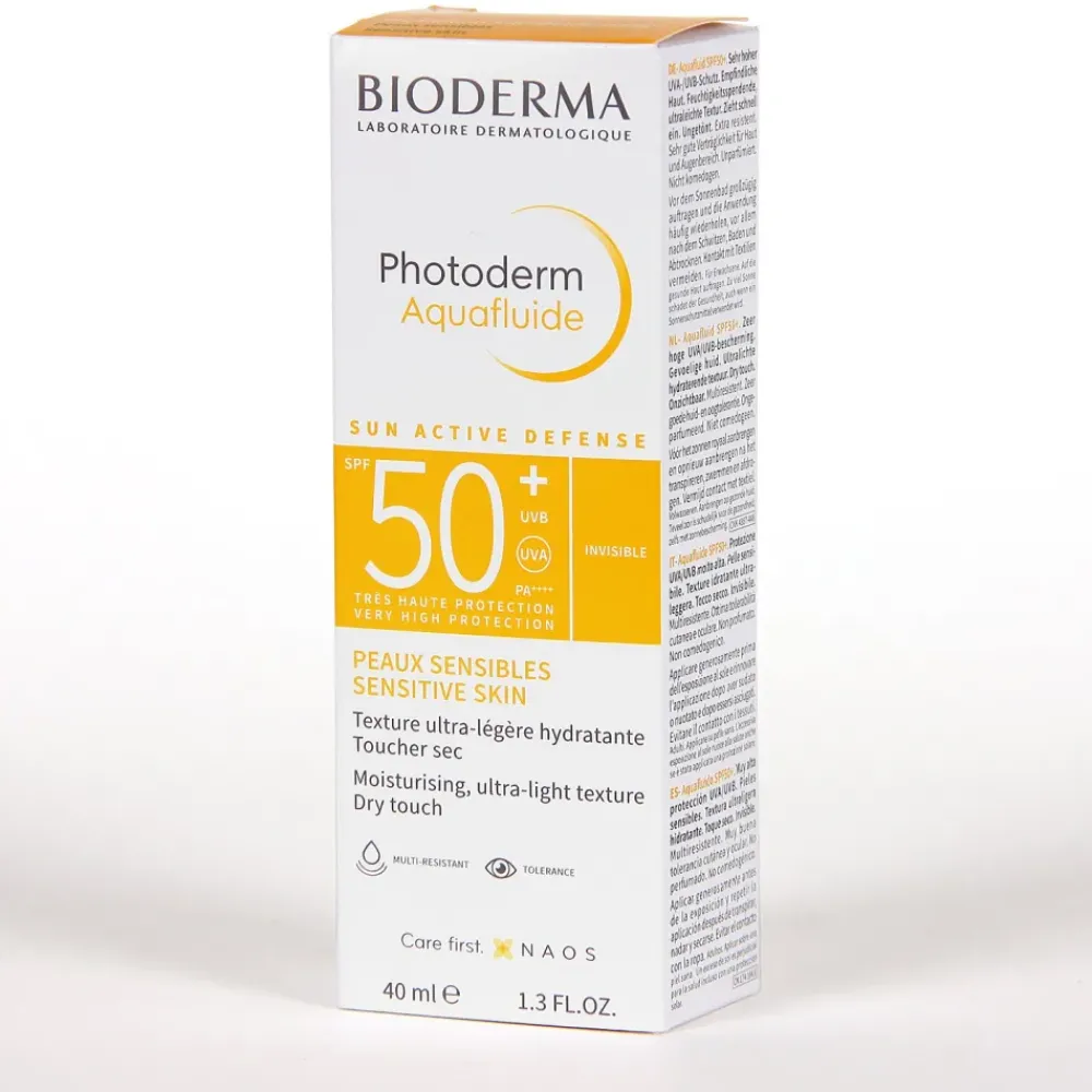 Bioderma Photoderm Aquafluide Fluido Invisible SPF 50+ 40ml