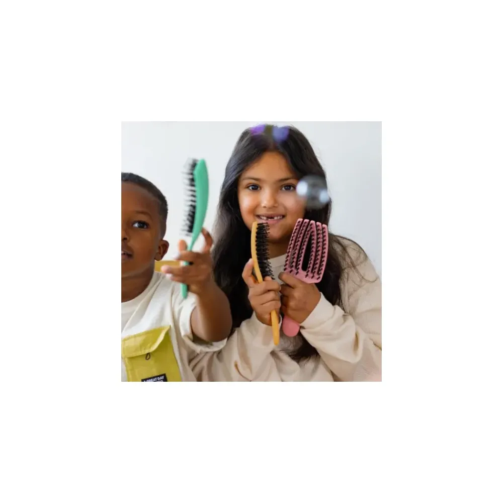 Olivia Garden Cepillo Fingerbrush Care Mini Kids Pink