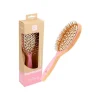 ILU Comprar Cepillo Bambú Desenredante Ovalado Rosa