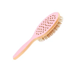 ILU Comprar Cepillo Bambú Desenredante Ovalado Rosa
