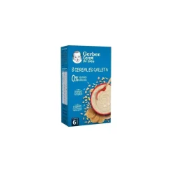 Gerber 8 Cereales Con Galleta 500g | Comprar Online