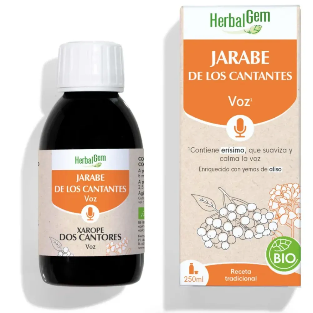 Herbalgem Jarabe De Los Cantantes Bio 250 ml
