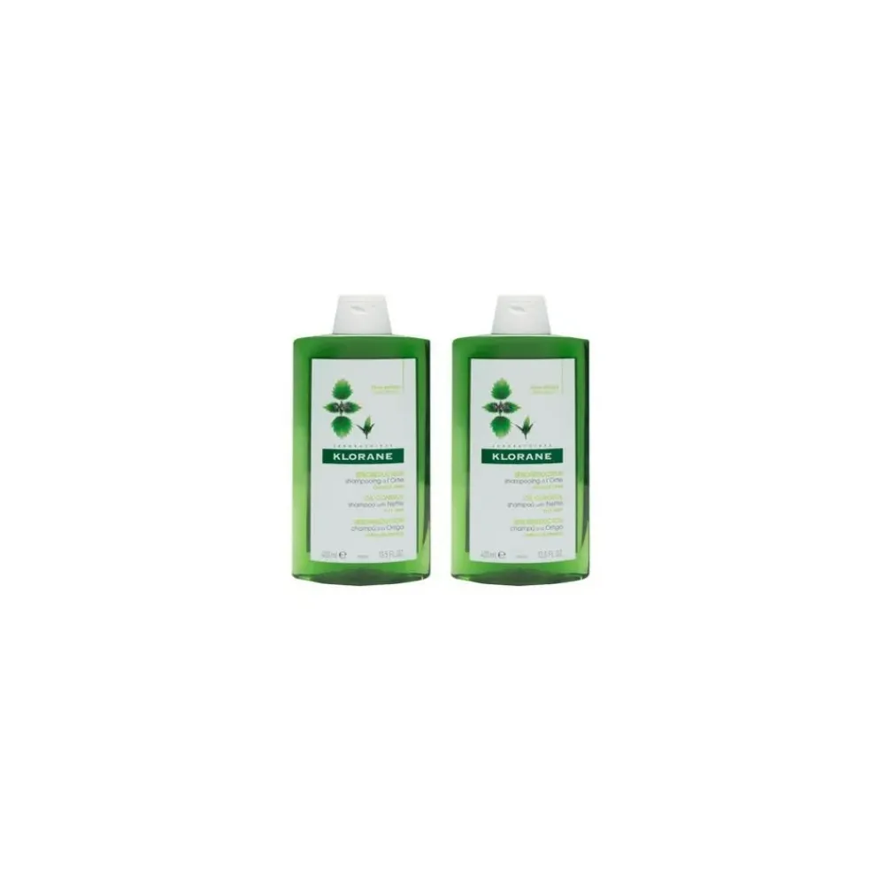 Klorane Champú a la Ortiga Cabello Graso DUPLO 2x400ml