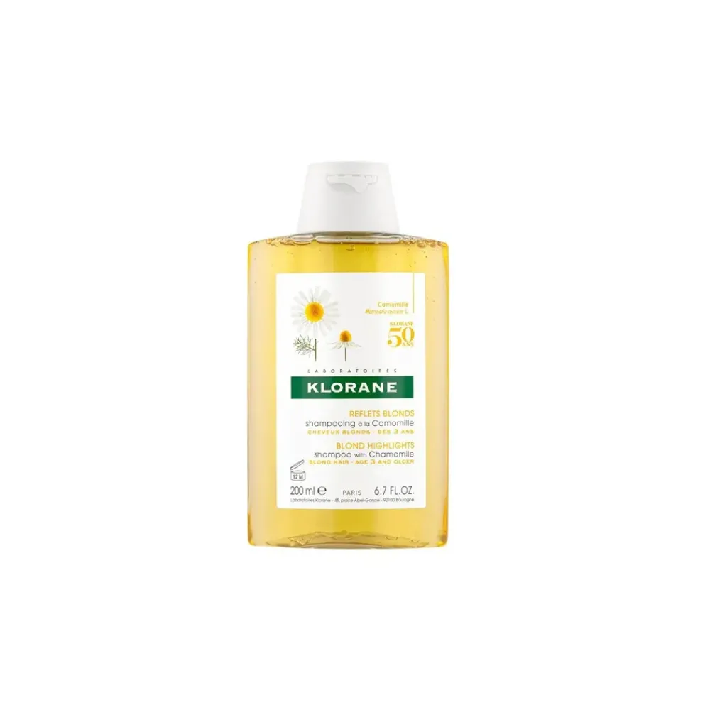 Klorane Champú Camomila Reflejos Dorados 200ml