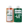 Klorane Champú Reequilibrante Anticaspa Galanga Duplo 2x400 ml