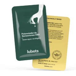 LUBETS Potenciador de Sensaciones CBD. Base Agua Ecológico 4ml x 10 unidades