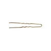 Lussoni Horquillas dentadas 6,5 cm Dorado 300 Uds
