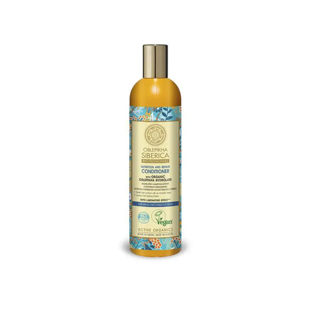 Oblephika siberica Oblepikha siberica Acondicionador cabello débil Y dañado