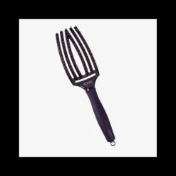 Olivia Garden Cepillo FingerBrush Midnight Violet