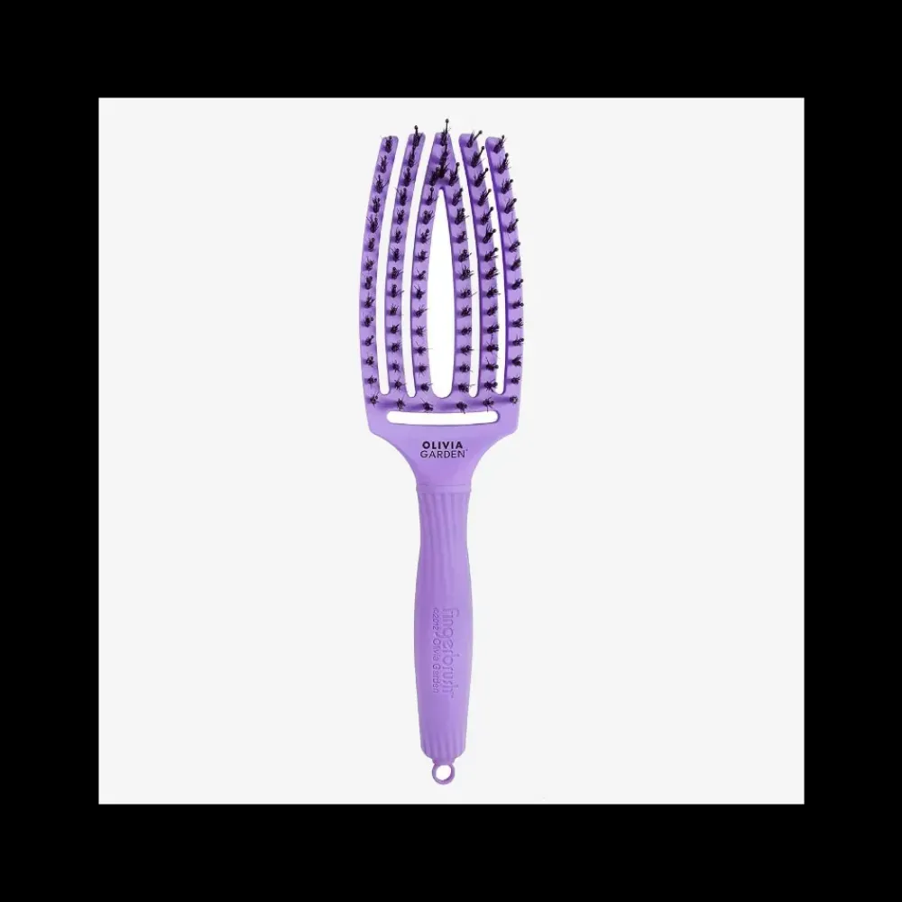 Olivia Garden Cepillo Fingerbrush Bloom Lavender