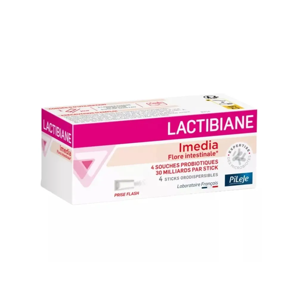 Pileje Lactibiane Imedia 4 Sticks | Comprar Online