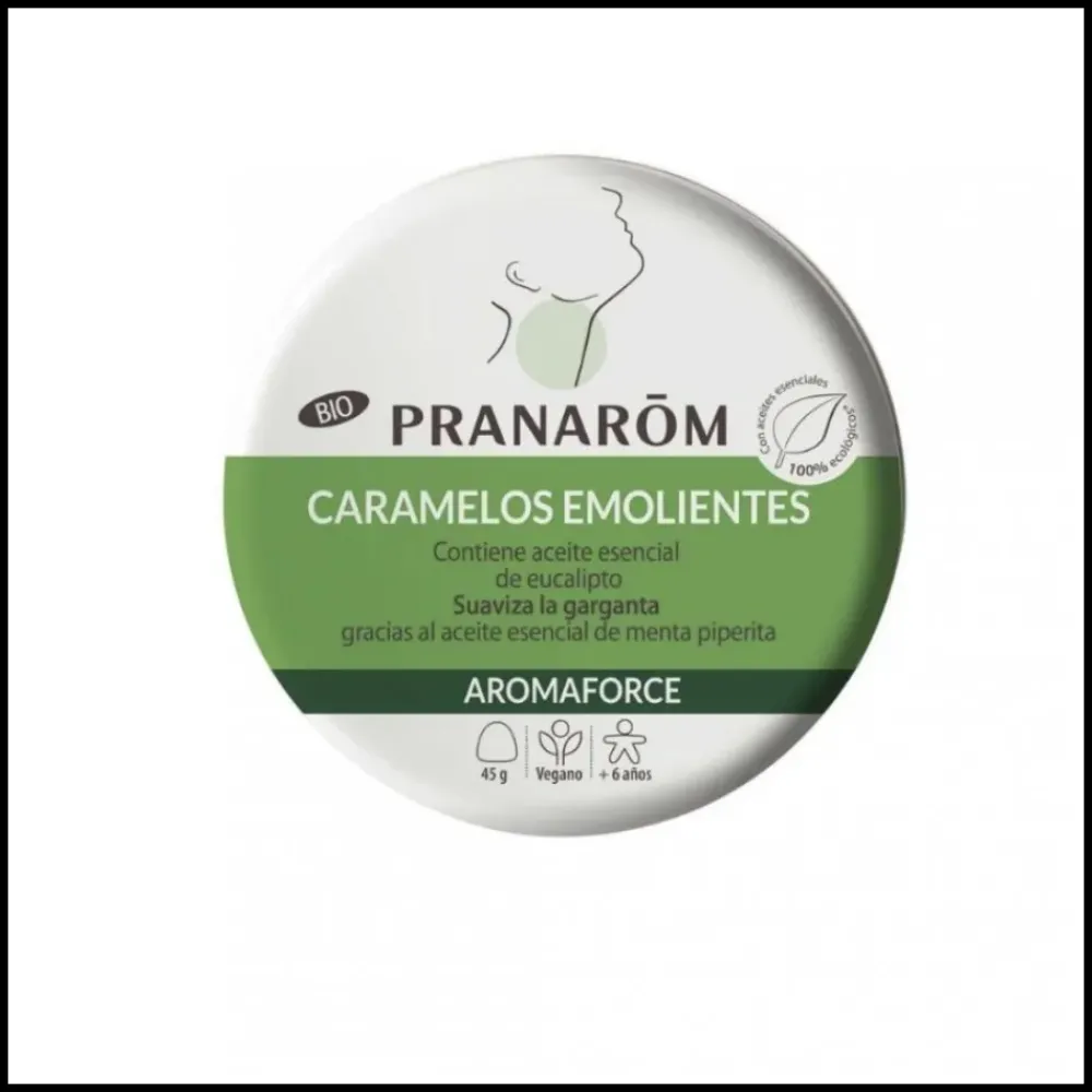 Pranarom Aromaforce caramelos emolientes 45g