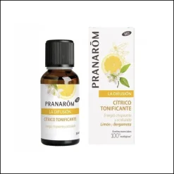 Pranarom difusión cítrico tonificante 30ML