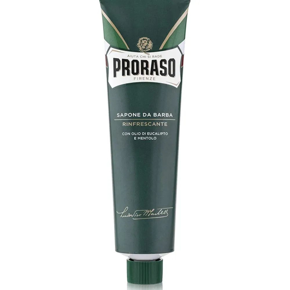 Hombre PRORASO Green Refreshing Shaving Soap 150ml
