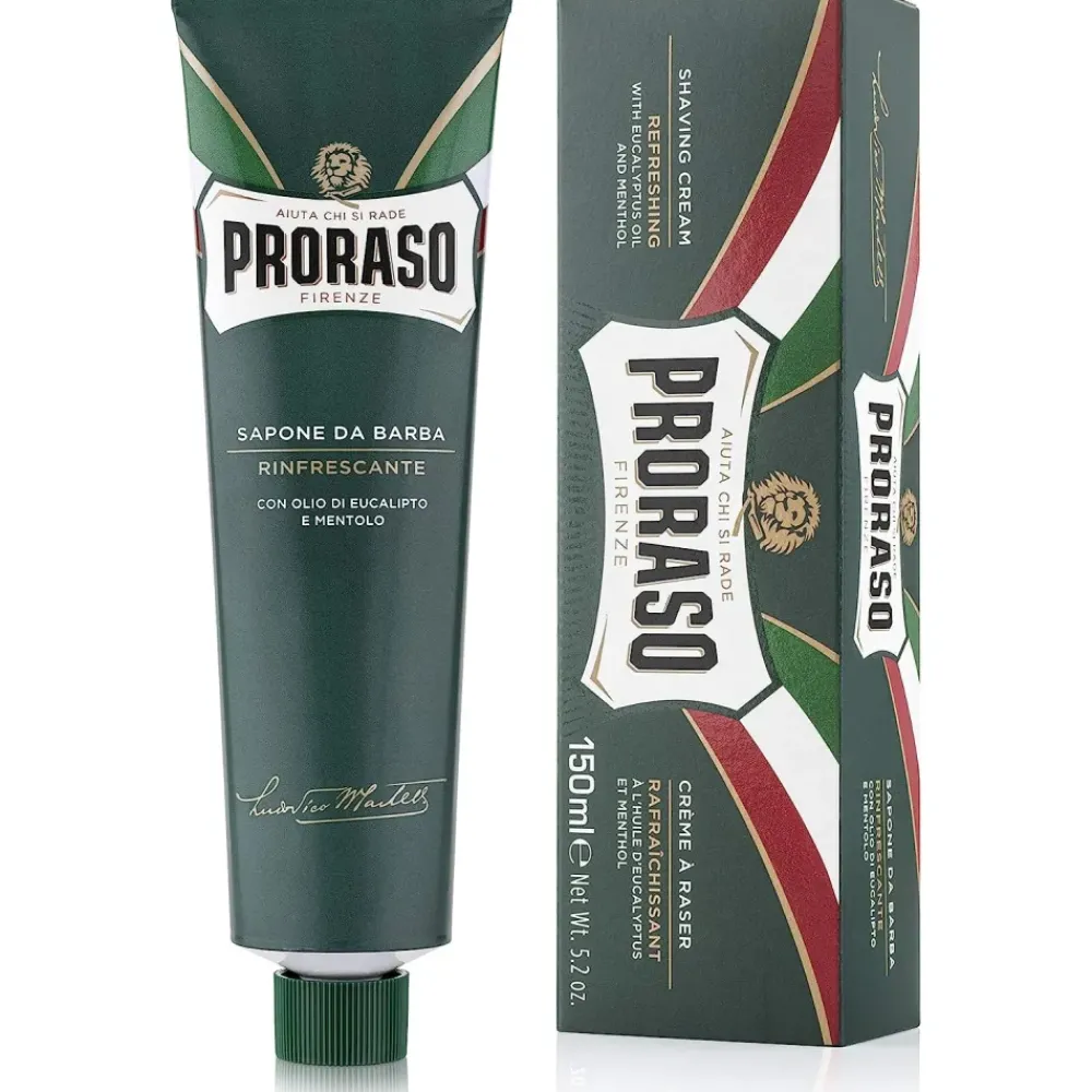 Hombre PRORASO Green Refreshing Shaving Soap 150ml